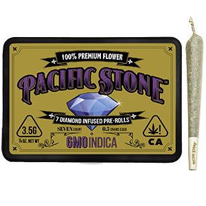 Diamond Infused Pre-Roll 7-pack GMO indica